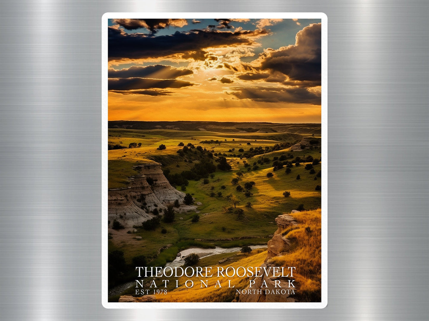 Theodore Roosevelt National Park Sticker