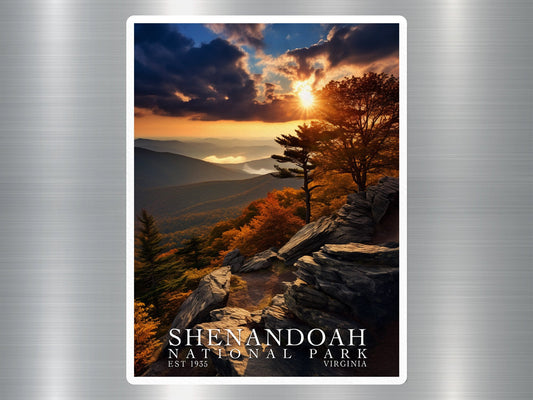 Shenandoah National Park Sticker