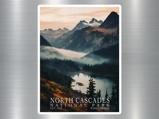 North Cascades National Park Sticker