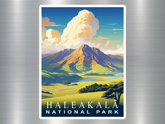 Vintage Haleakala National Park Sticker