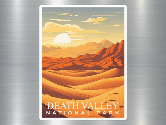 Vintage Death Valley National Park Sticker