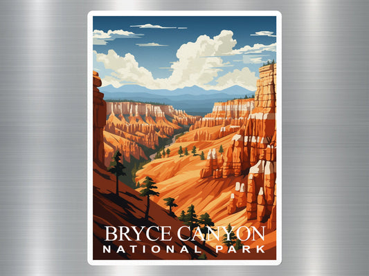 Vintage Bryce Canyon National Park Sticker