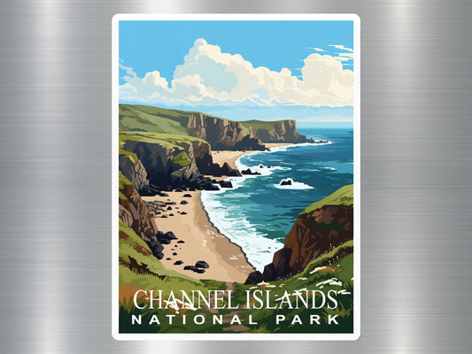 Vintage Channel Islands National Park Sticker