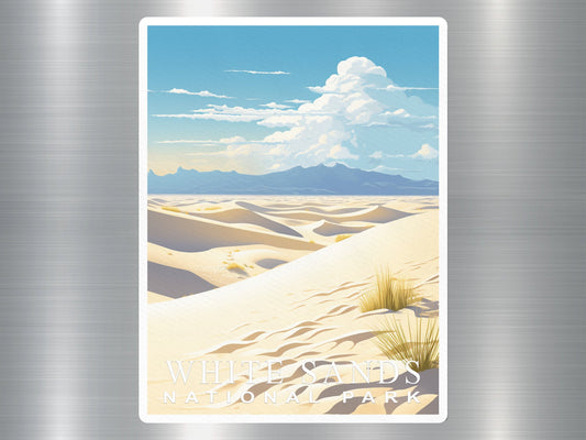 Vintage White Sands National Park Sticker