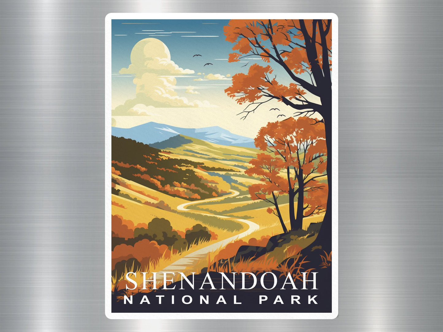 Vintage Shenandoah National Park Sticker