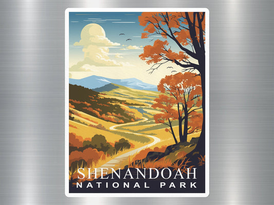 Vintage Shenandoah National Park Sticker