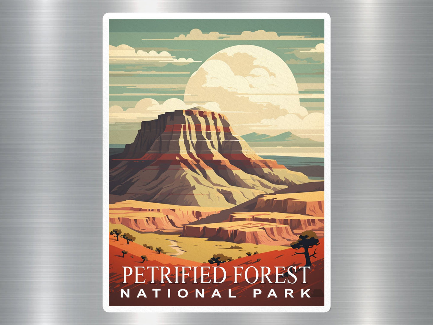 Vintage Petrified Forest National Park Sticker