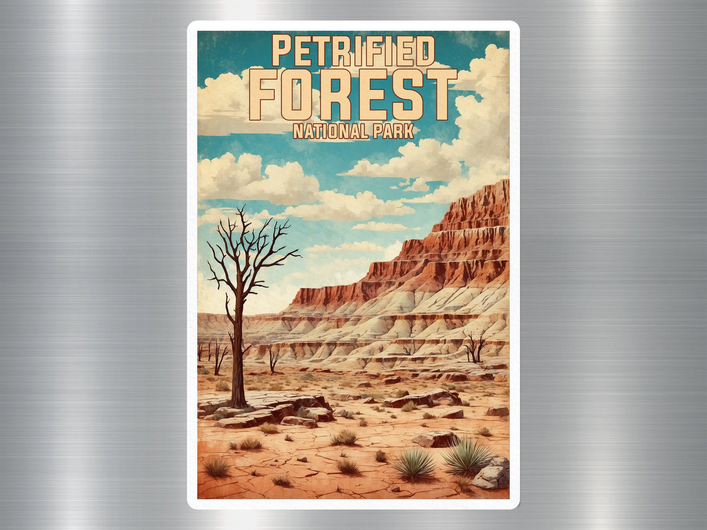 Vintage Petrified Forest National Park Sticker