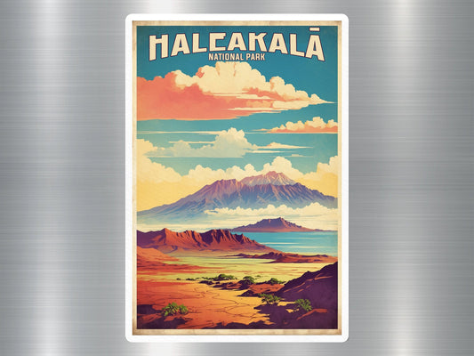 Vintage Haleakala National Park Sticker