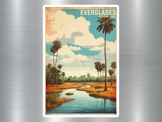 Vintage Everglades National Park Sticker