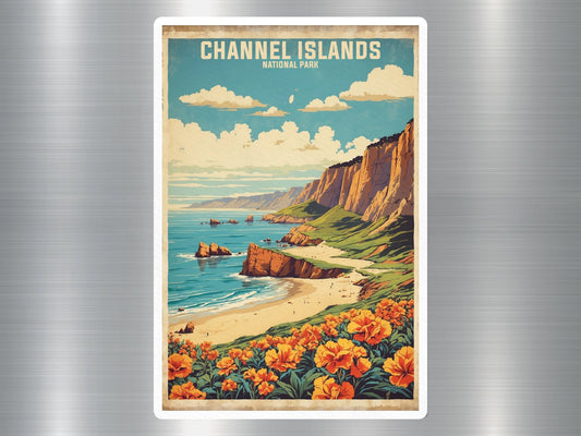 Vintage Channel Islands National Park Sticker