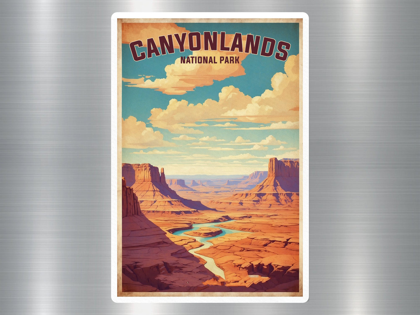 Vintage Canyonlands National Park Sticker