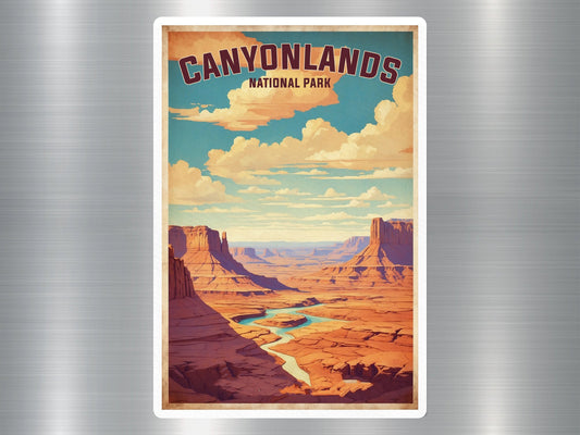 Vintage Canyonlands National Park Sticker