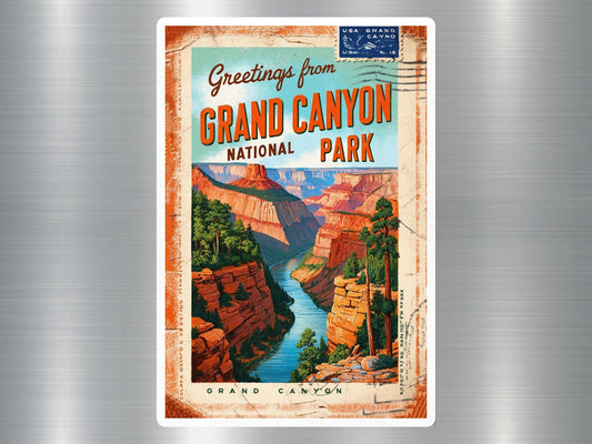 Vintage Grand Canyon National Park Sticker