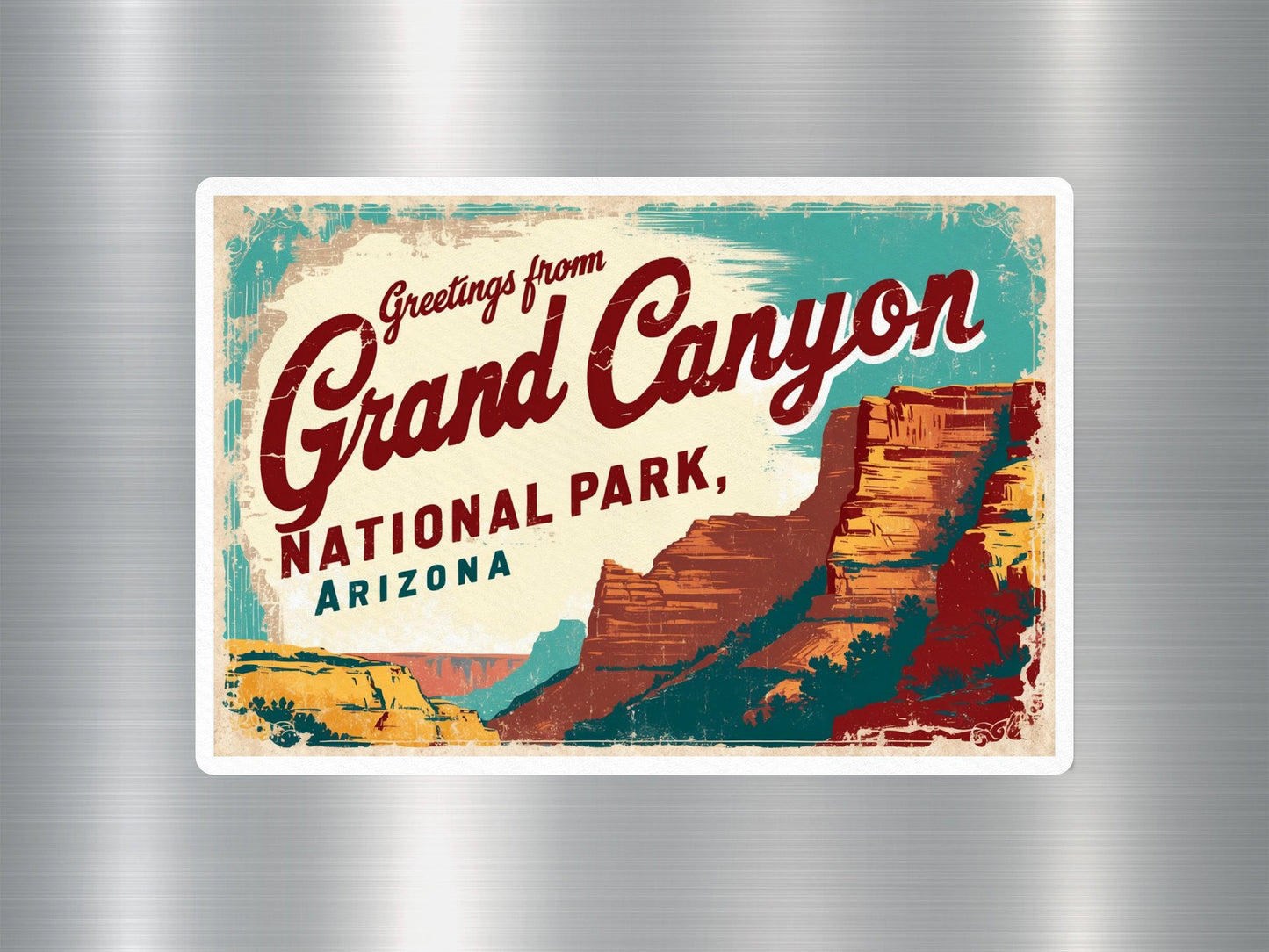 Vintage Grand Canyon National Park Sticker