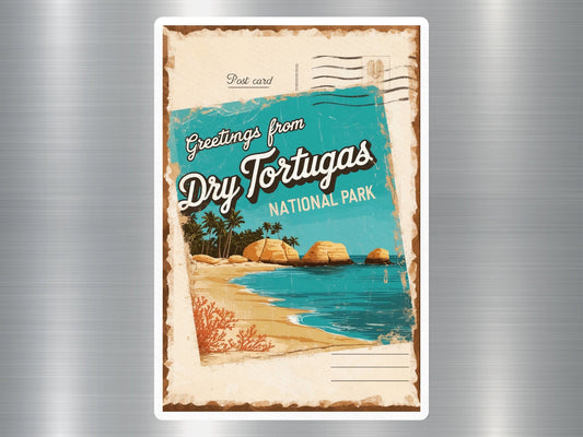 Vintage Dry Tortugas National Park Sticker