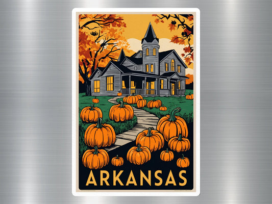 Arkansas Halloween Sticker