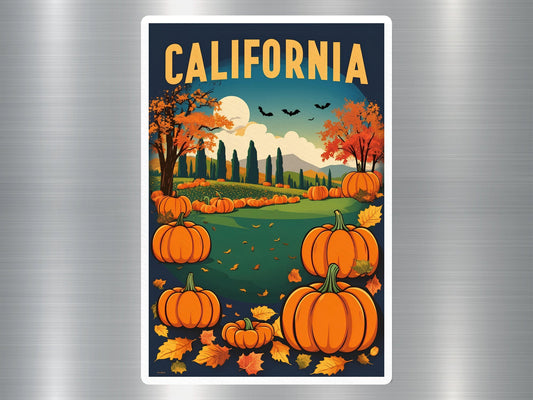 California Halloween Sticker