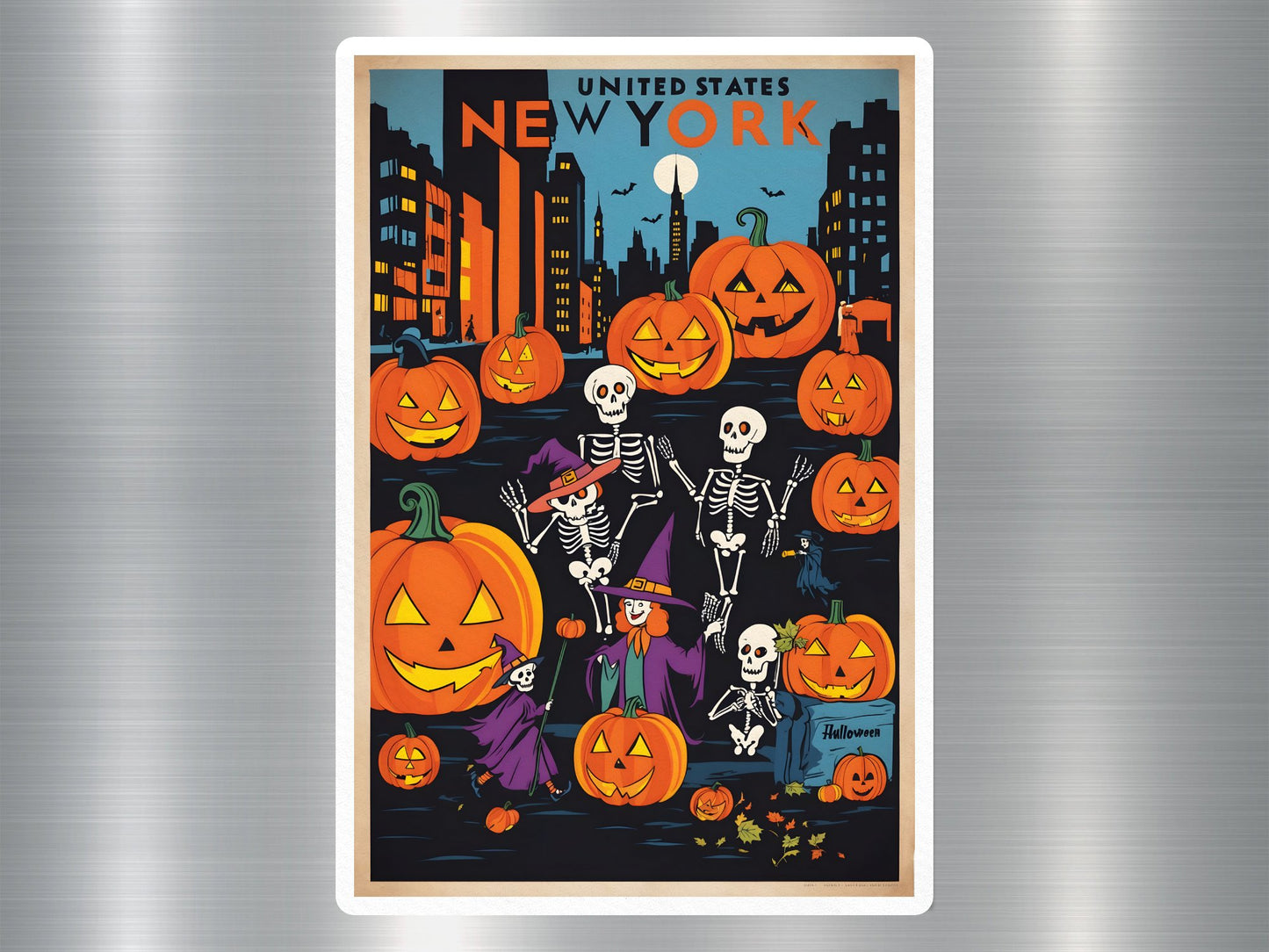 Wholesale New York Halloween Sticker