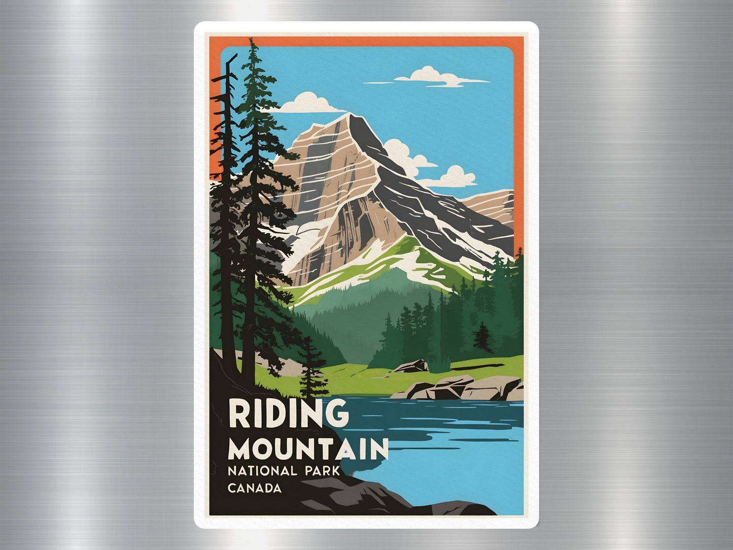 Riding Mountain Canada National Park Sticker