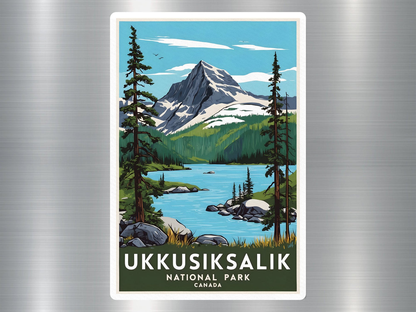 Ukkusiksalik Canada National Park Sticker