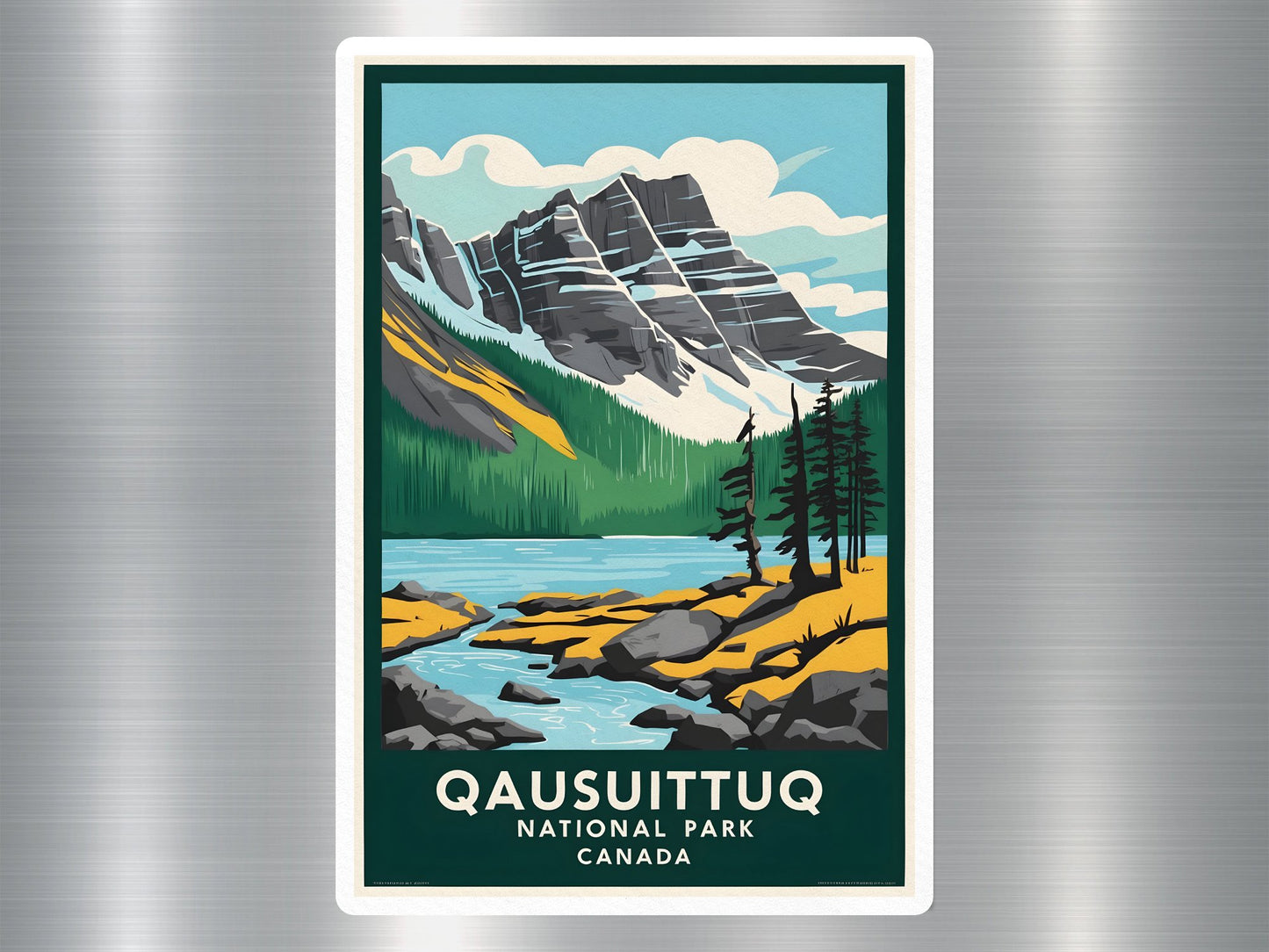 Qausuittuq Canada National Park Sticker