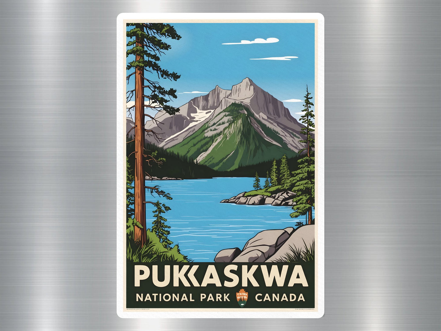 Pukaskwa Canada National Park Sticker