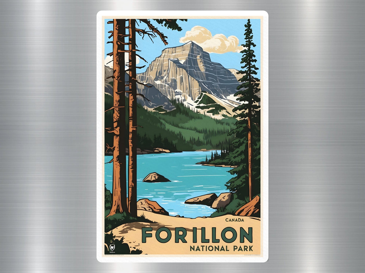 Forillon Canada National Park Sticker