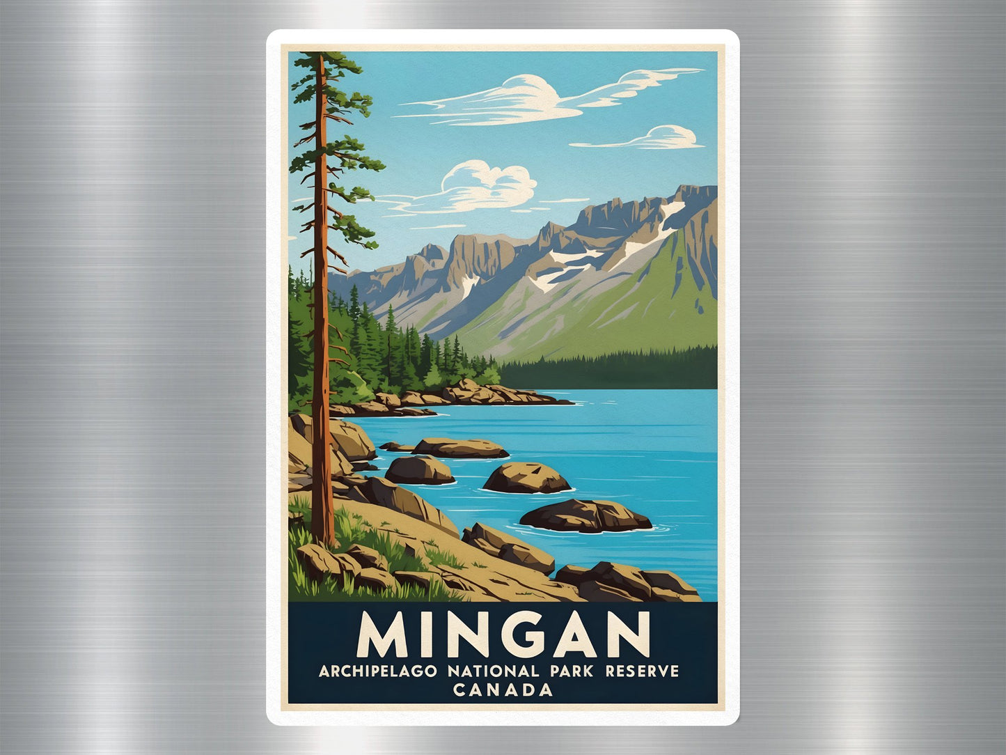 Mingan Canada National Park Sticker