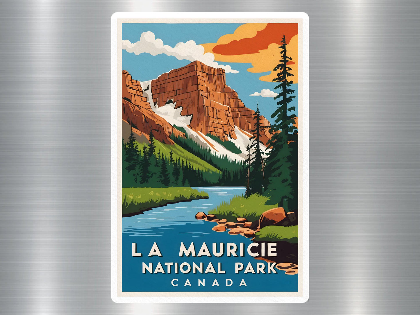 La Mauricie Canada National Park Sticker