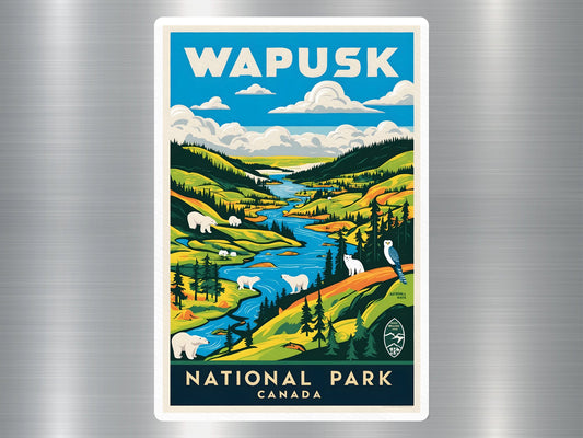 Wapusk Canada National Park Sticker