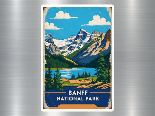 Banff Canada National Park Sticker