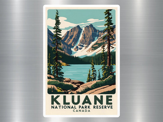 Kluane Canada National Park Sticker