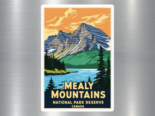 Mealy Mountains Canada National Park Sticker