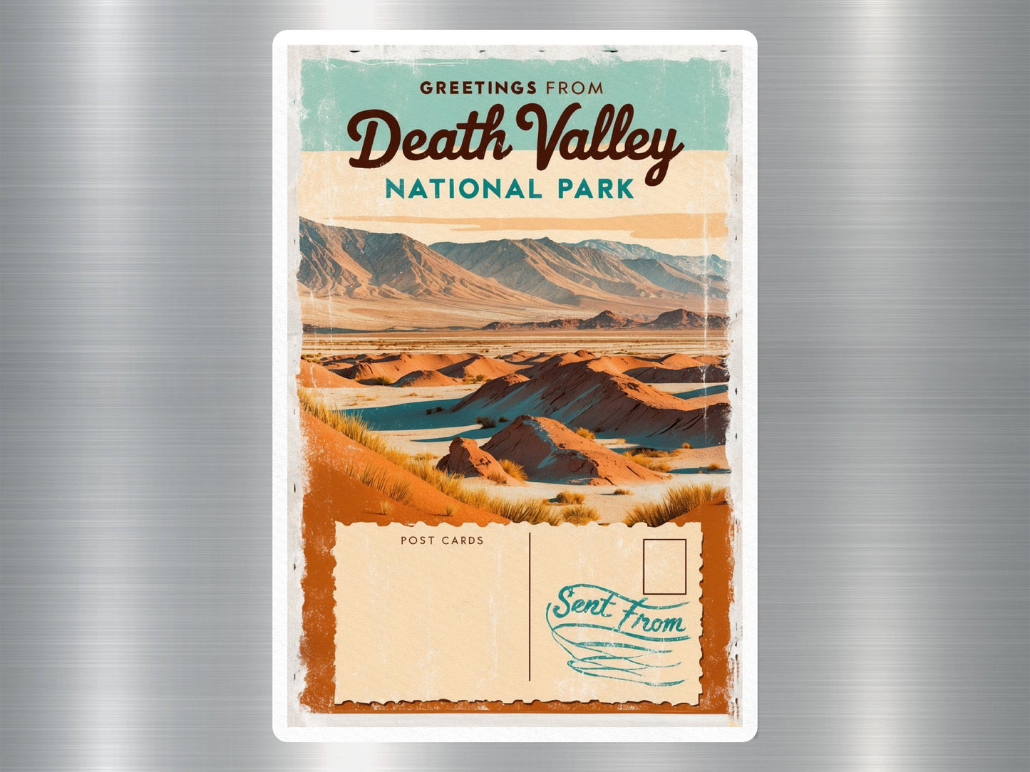 Vintage Death Valley National Park Sticker