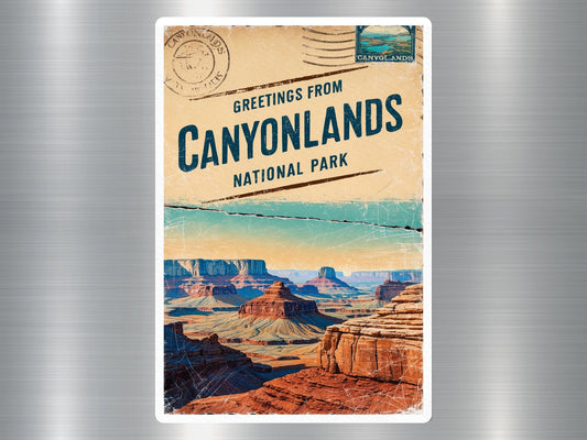 Vintage Canyonlands National Park Sticker