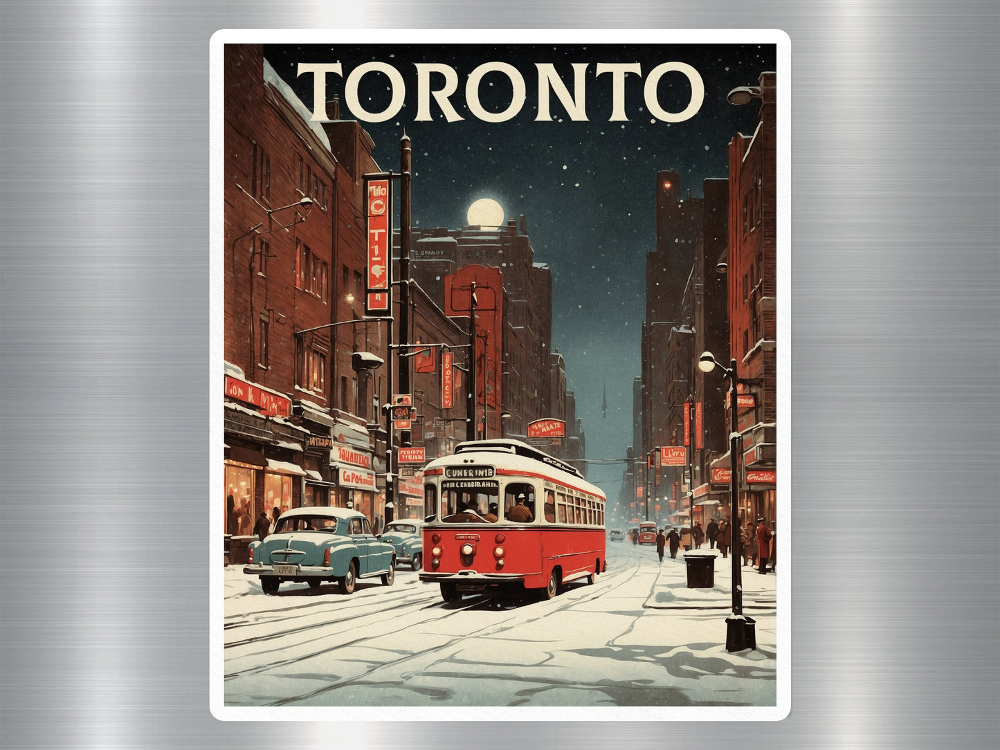 Vintage Toronto Canada Sticker