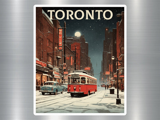 Vintage Toronto Canada Sticker