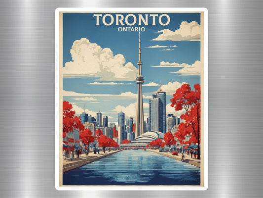 Vintage Toronto Ontario Canada Sticker