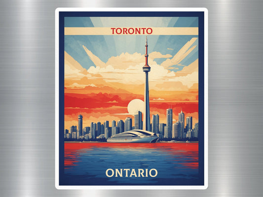 Vintage Toronto Ontario Canada Sticker