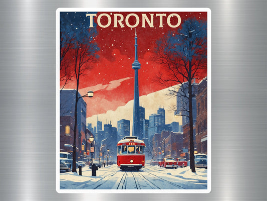 Vintage Toronto Canada Sticker