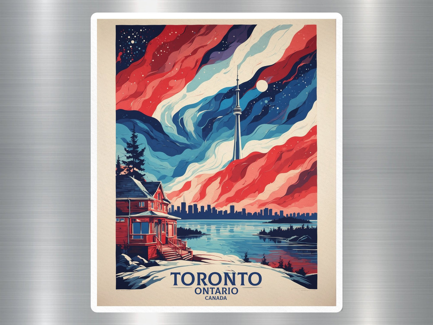 Vintage Toronto Ontario Canada Sticker