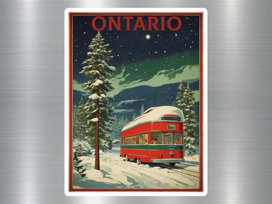 Vintage Ontario Canada Sticker