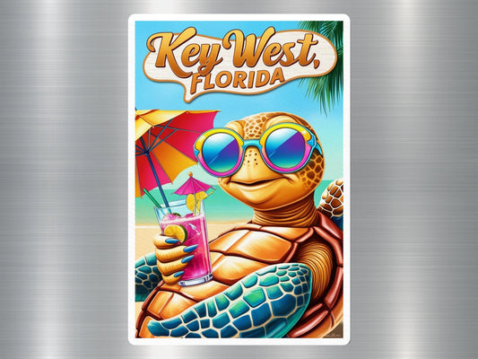 Key West Florida Turtle Sticker