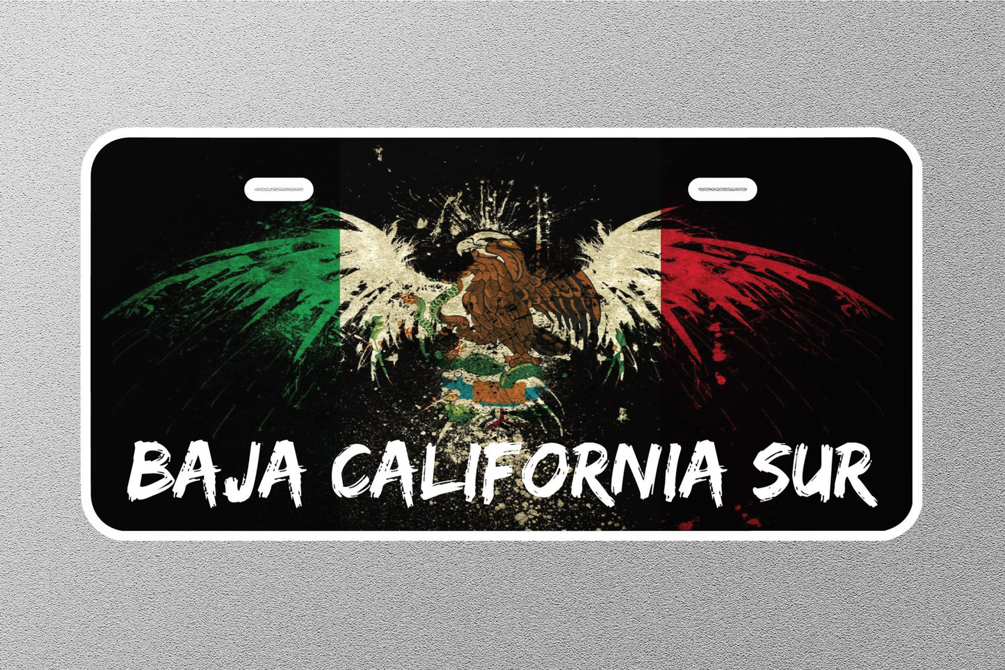 BAJA CALIFORNIA SUR Mexico Licence Plate Sticker