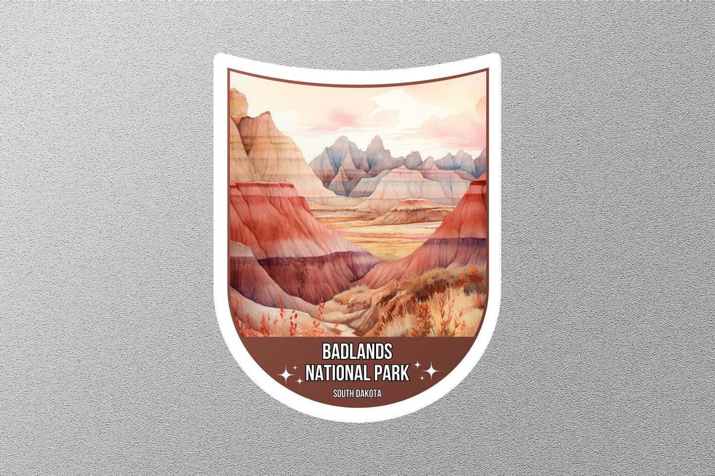 Badlands National Park Sticker