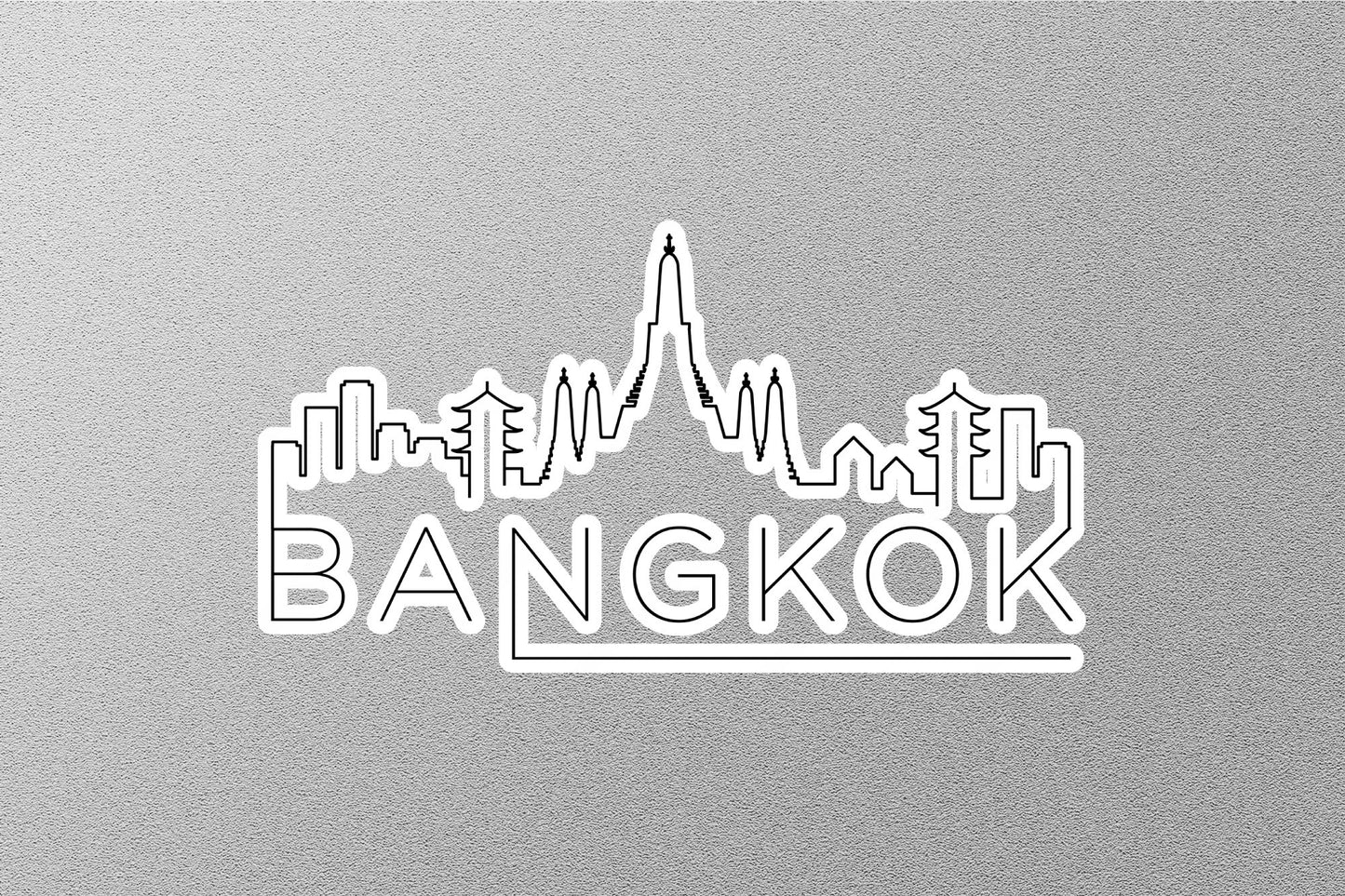 Bangkok Skyline Sticker