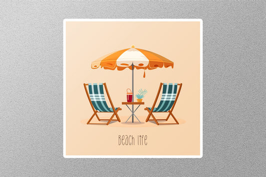 Wholesale Beach Life Sticker