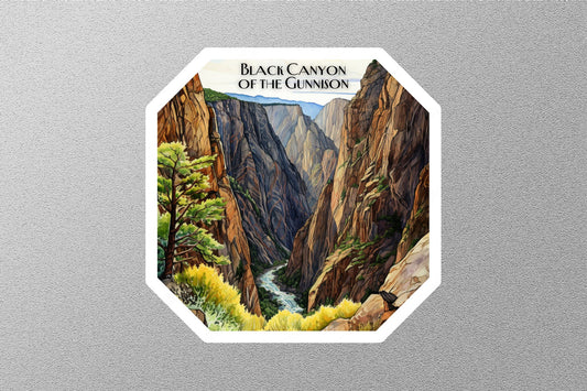 Black Canyon of the Gunnison 1 National Park Sticker