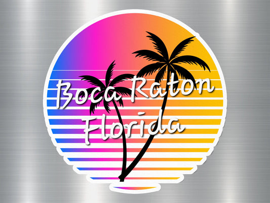 Boca Raton Florida Sticker